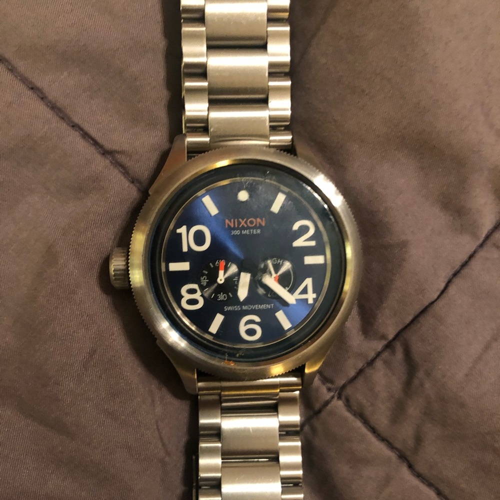 Nixon October Tide. Stainless steel